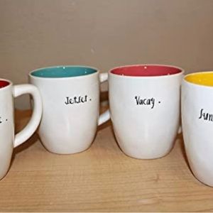 Rae Dunn by Magenta - 4 mug set